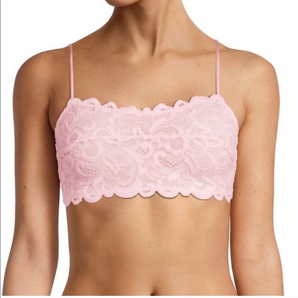 Free People Other - Free People Pink Reese bralette Large New
